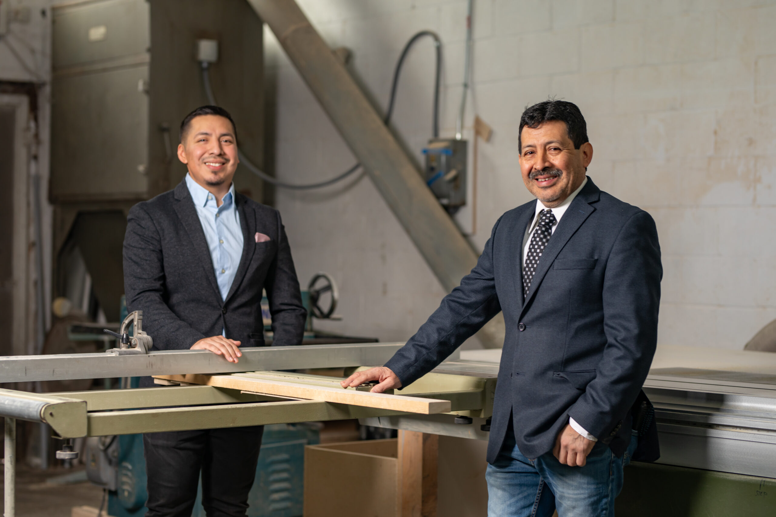 L&P Builders Owners Executives People Discuss about Constriction Project